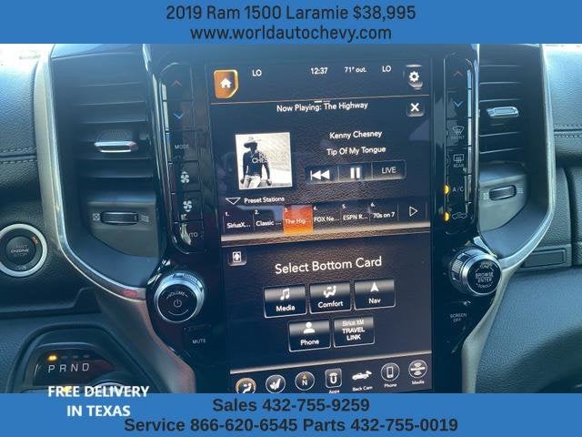 2019 RAM 1500 Laramie Crew Cab 4x4 5'7" Box